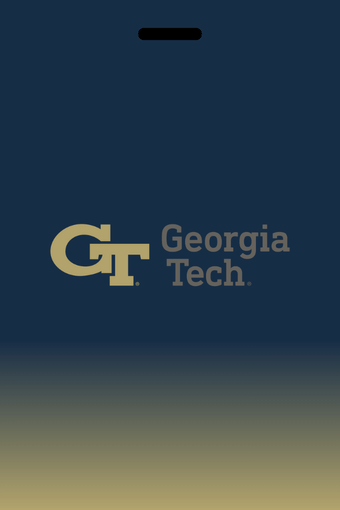Event badge printed on Entry for Georgia Tech